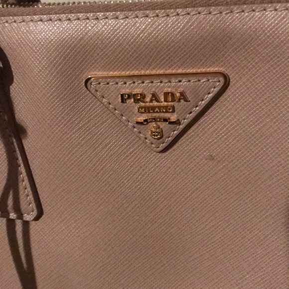 Prada Saffiano Lux Galleria Double-Zip Tote Cammeo - Picture 3 of 16